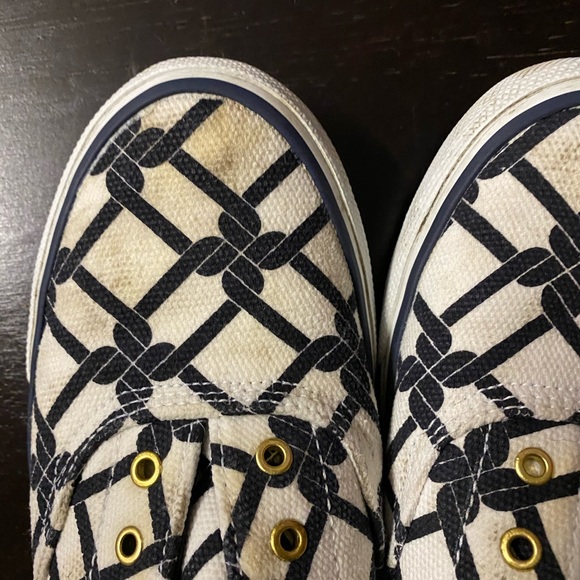 MILLY Sperry tip sider sneakers 8 - Picture 3 of 5